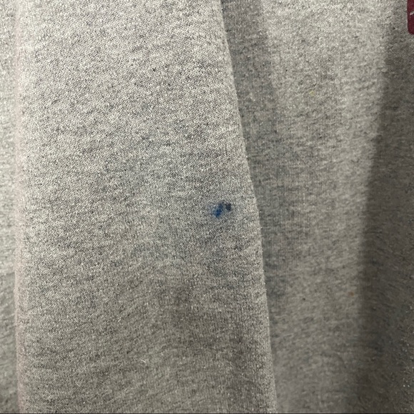 Real Friends Christmas Graphic Art Gray Crew Neck Long Sleeve Sweater - Picture 5 of 6